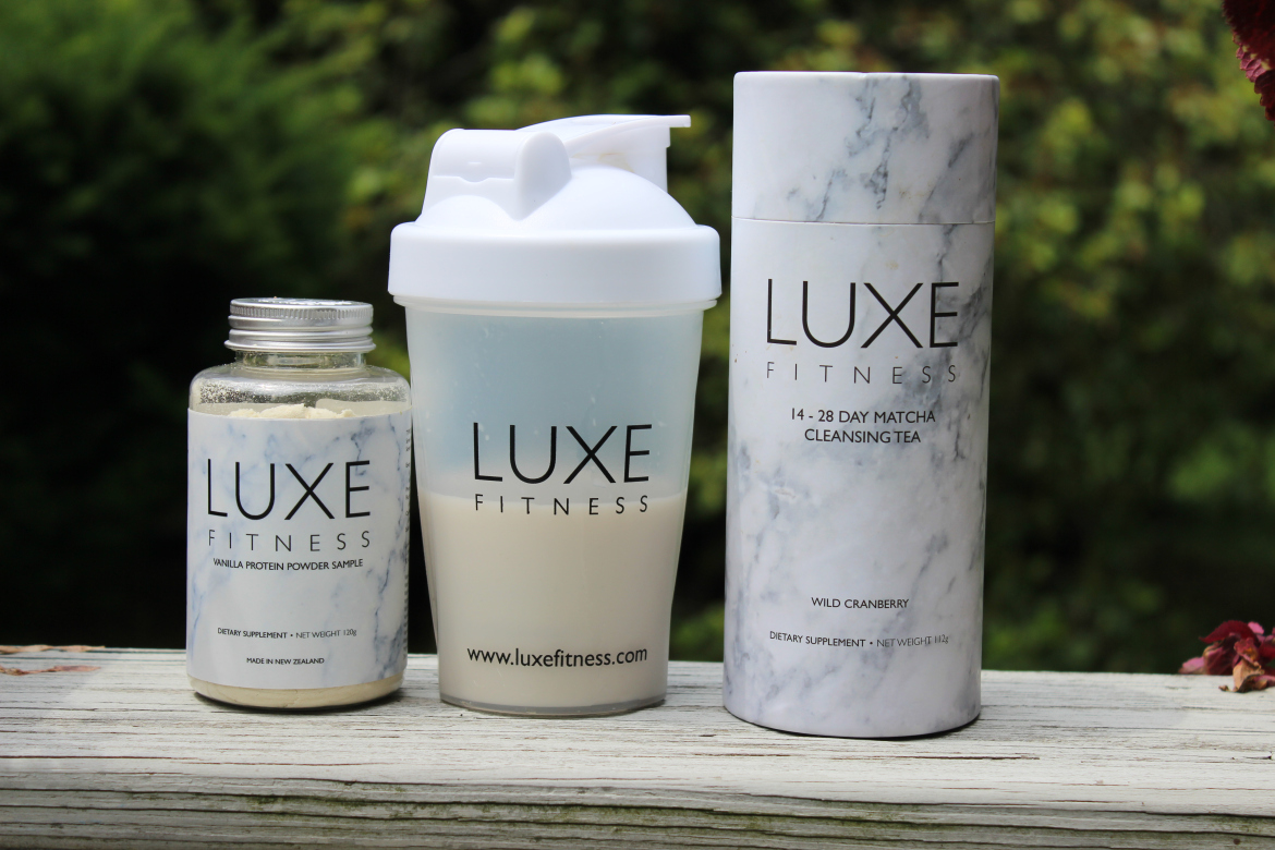 Luxe Fitness Detox Tea and Protein Powder