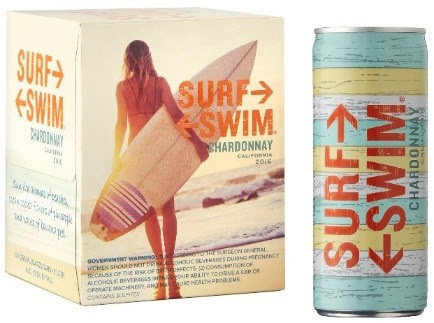 Surf Swim Chardonnay Can Launch