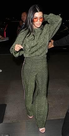 Kourtney Kardashian wearing H&M