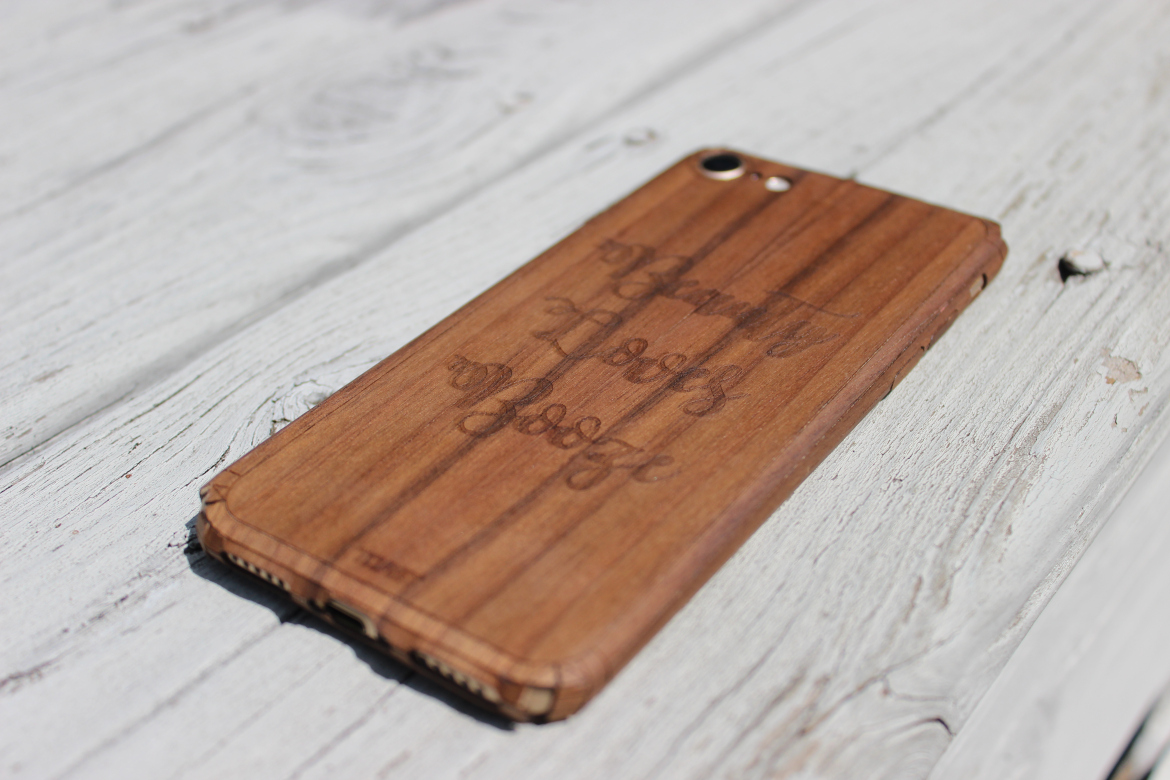 Stylish Toast Wood Phone Cases