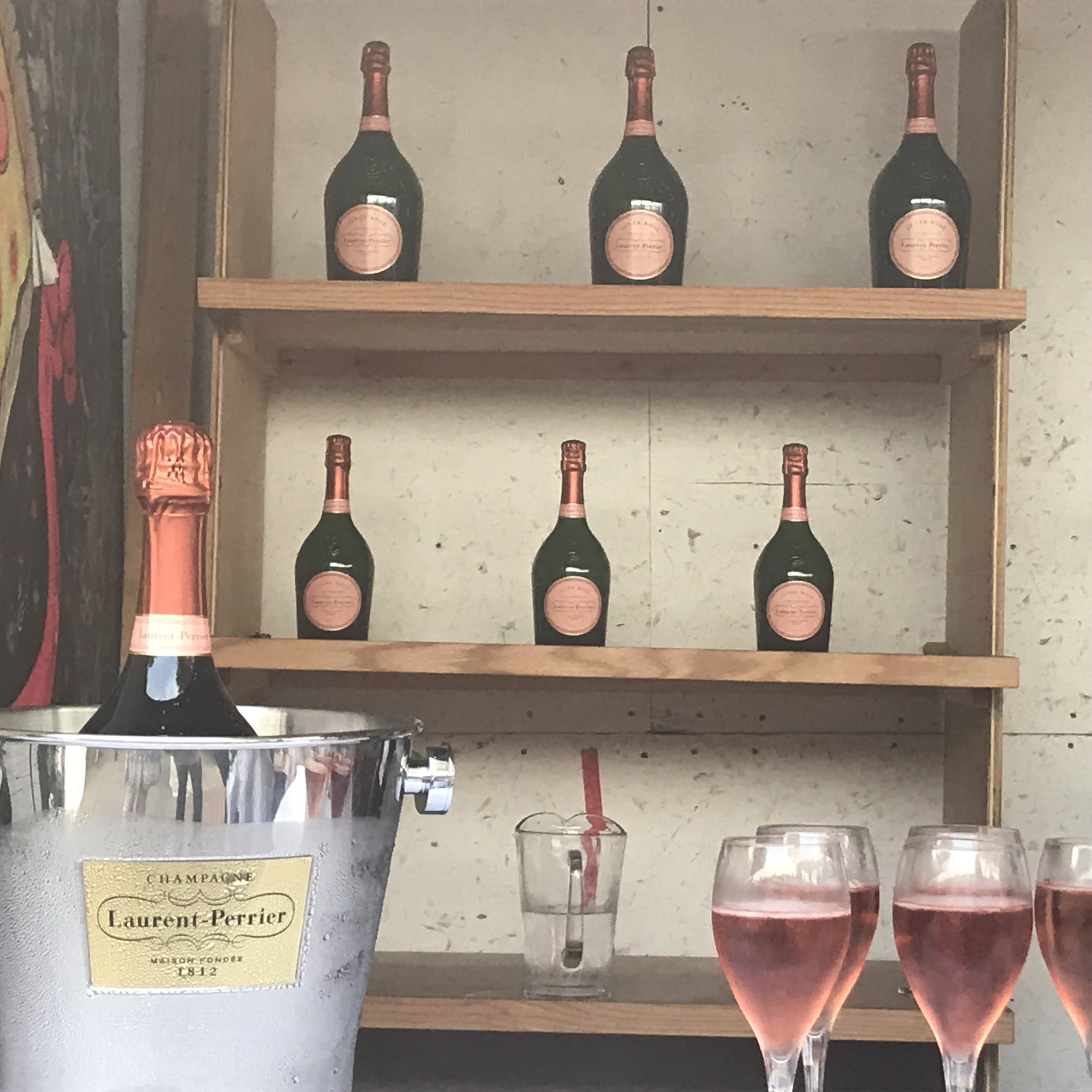 50 Years of Champagne Laurent-Perrier Cuvée Rosé at Roberta's