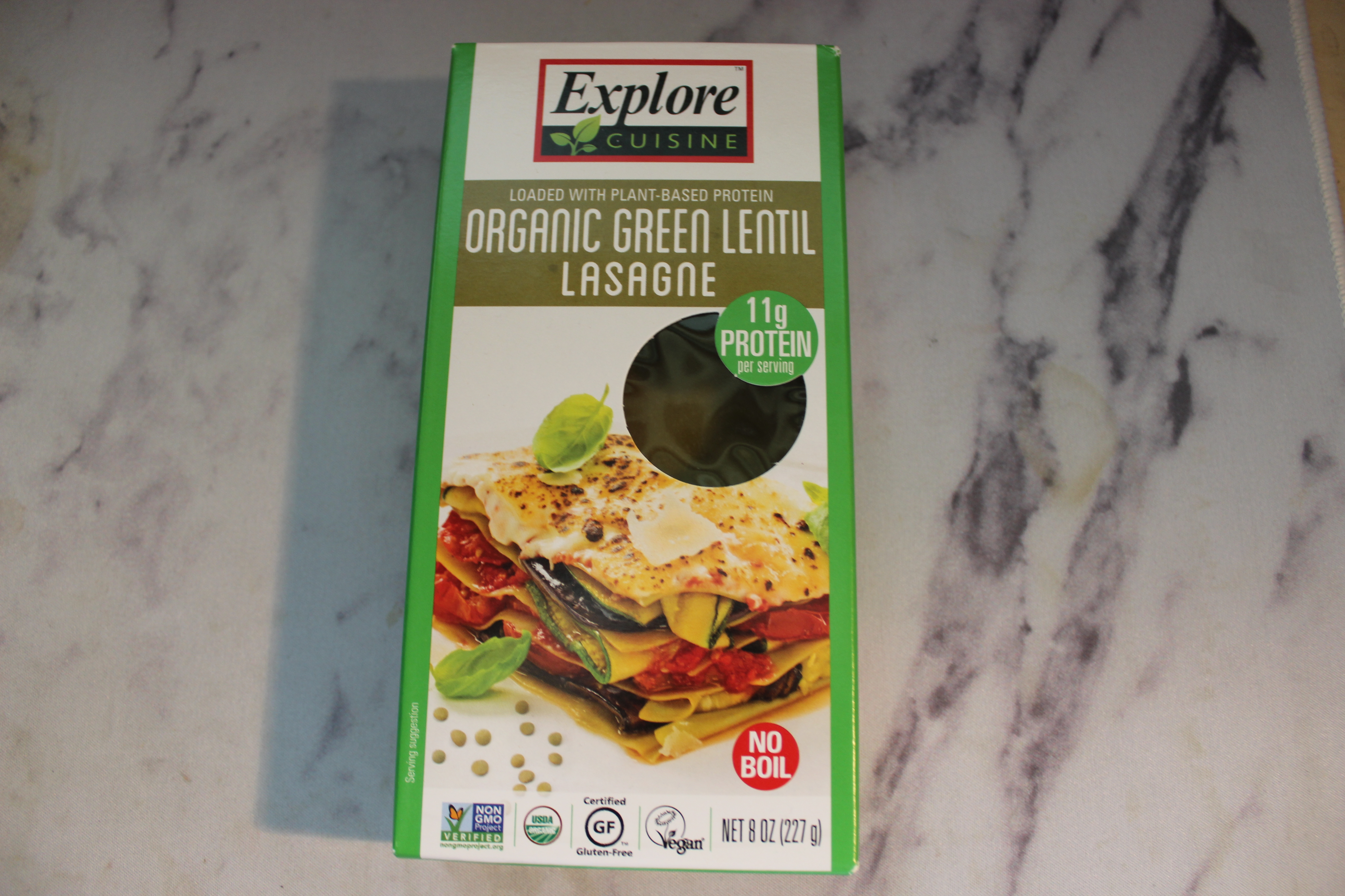Explore Cuisine Green Lentil Lasagna