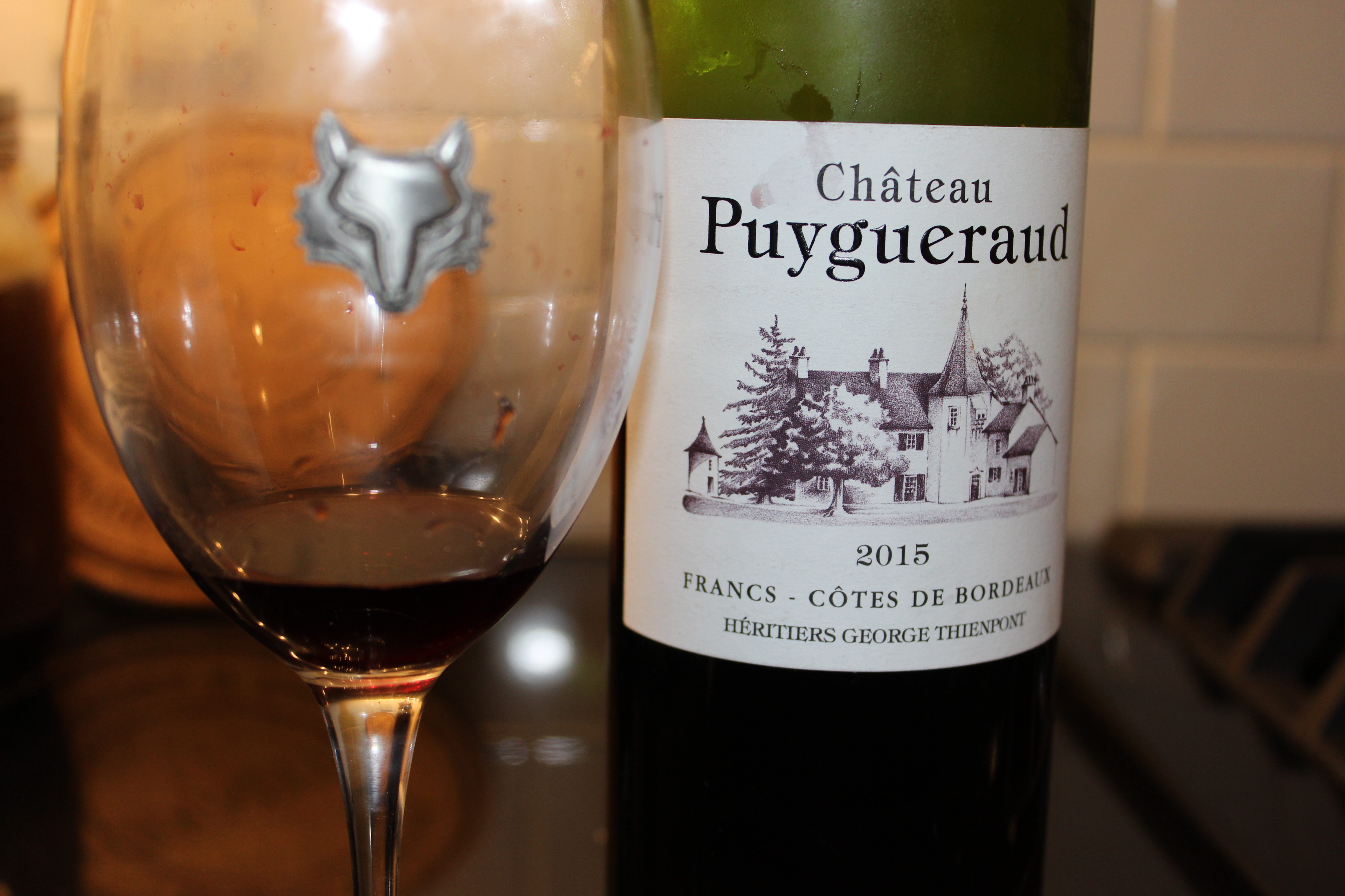 Château Puygueraud 2015, Francs Côtes de Bordeaux