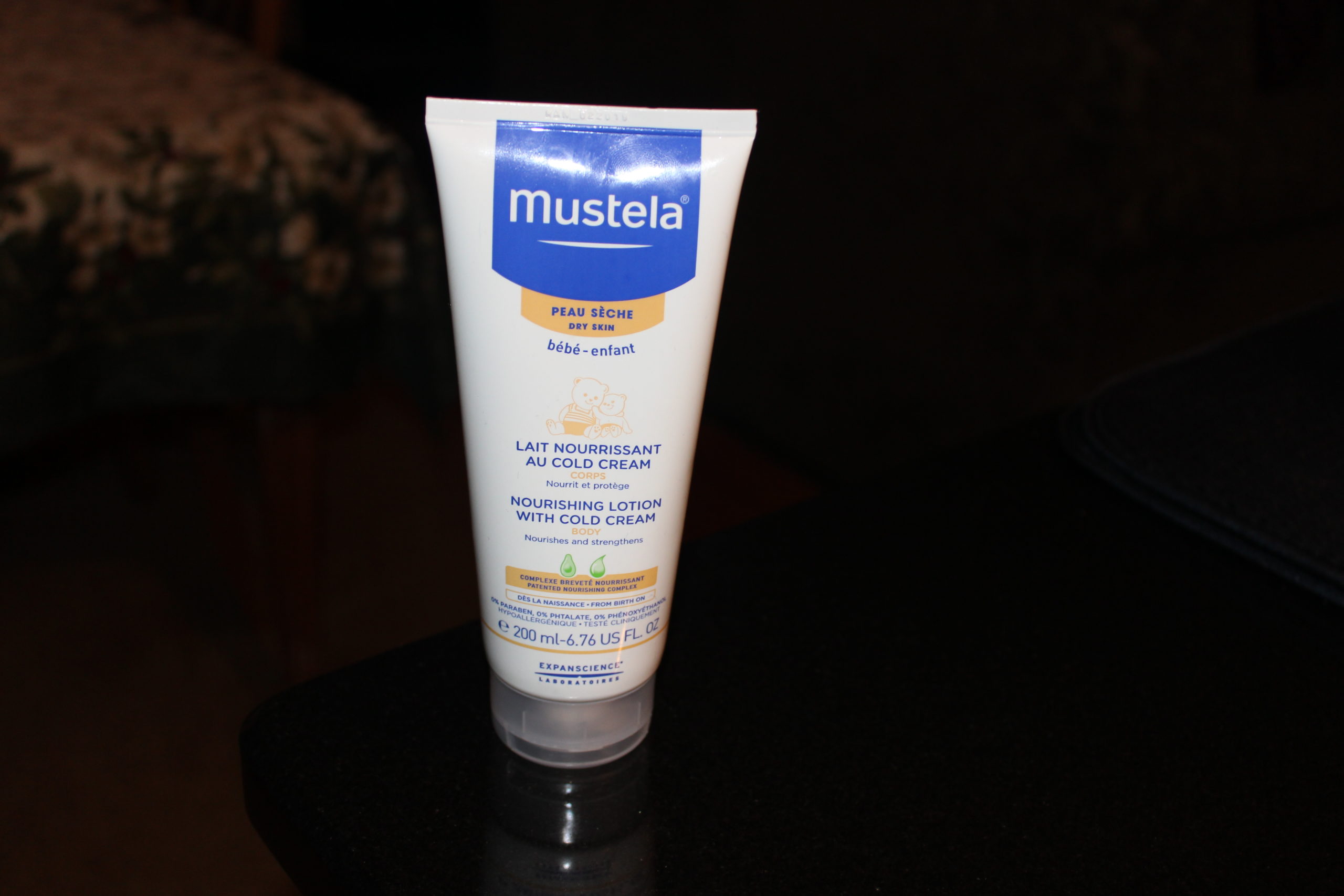 mustela nourishing lotion with cold cream