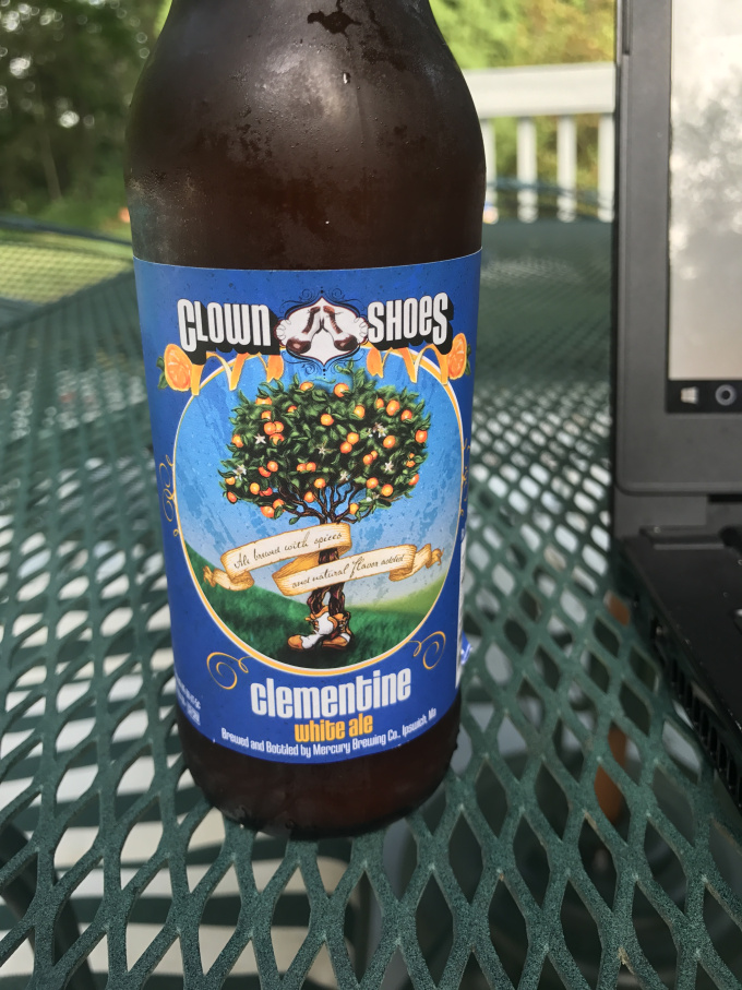 Clown Shoes Clementine Beer