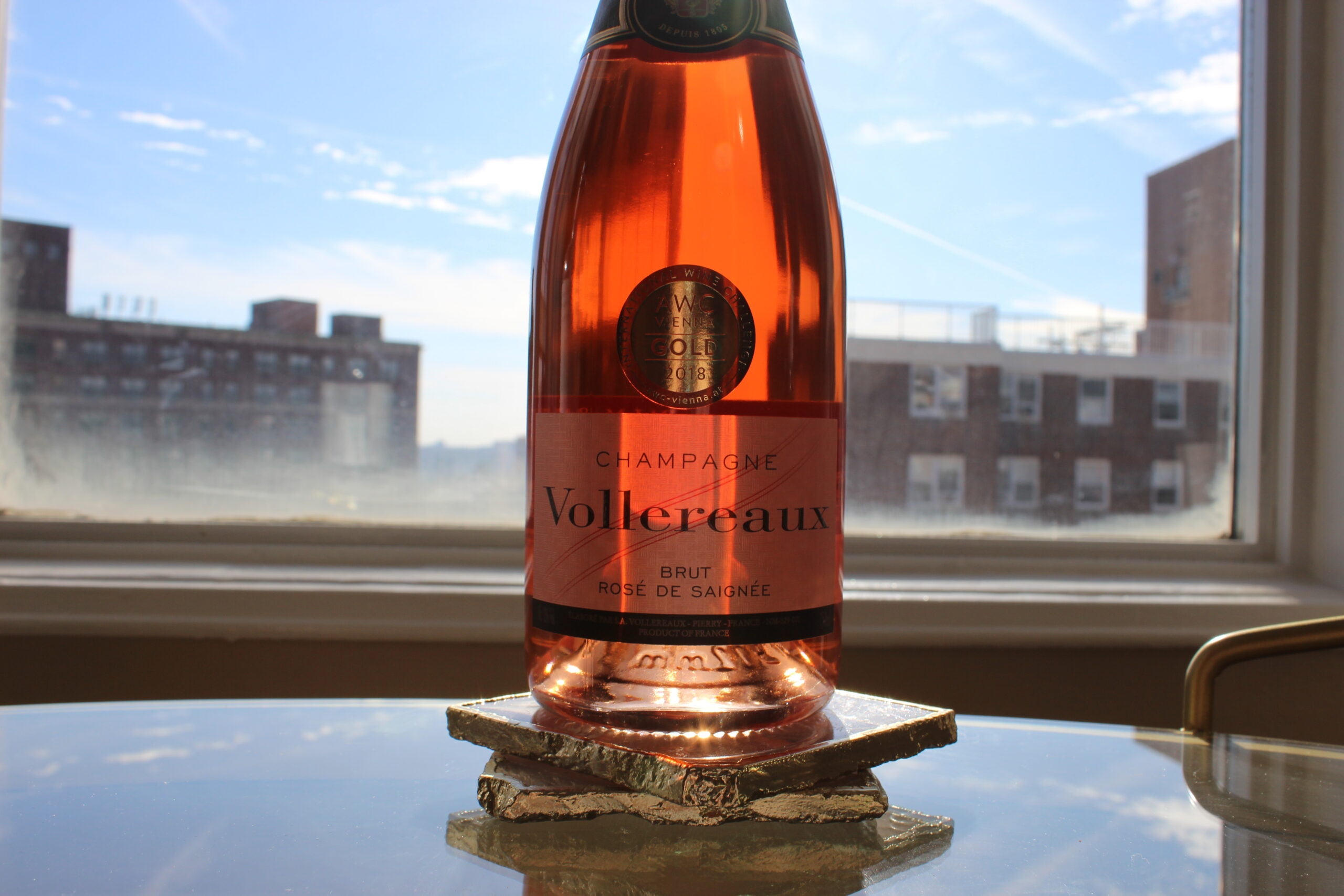 Champagne Vollereaux Rosé de Saignée Brut NV