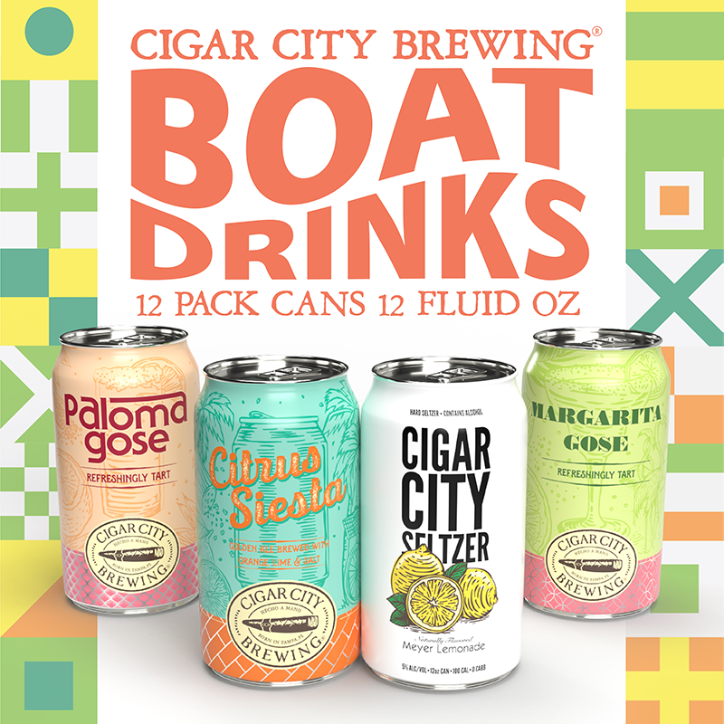 Cigar City Brewing Announces Release of Boat Drinks Mixed 12-Pack