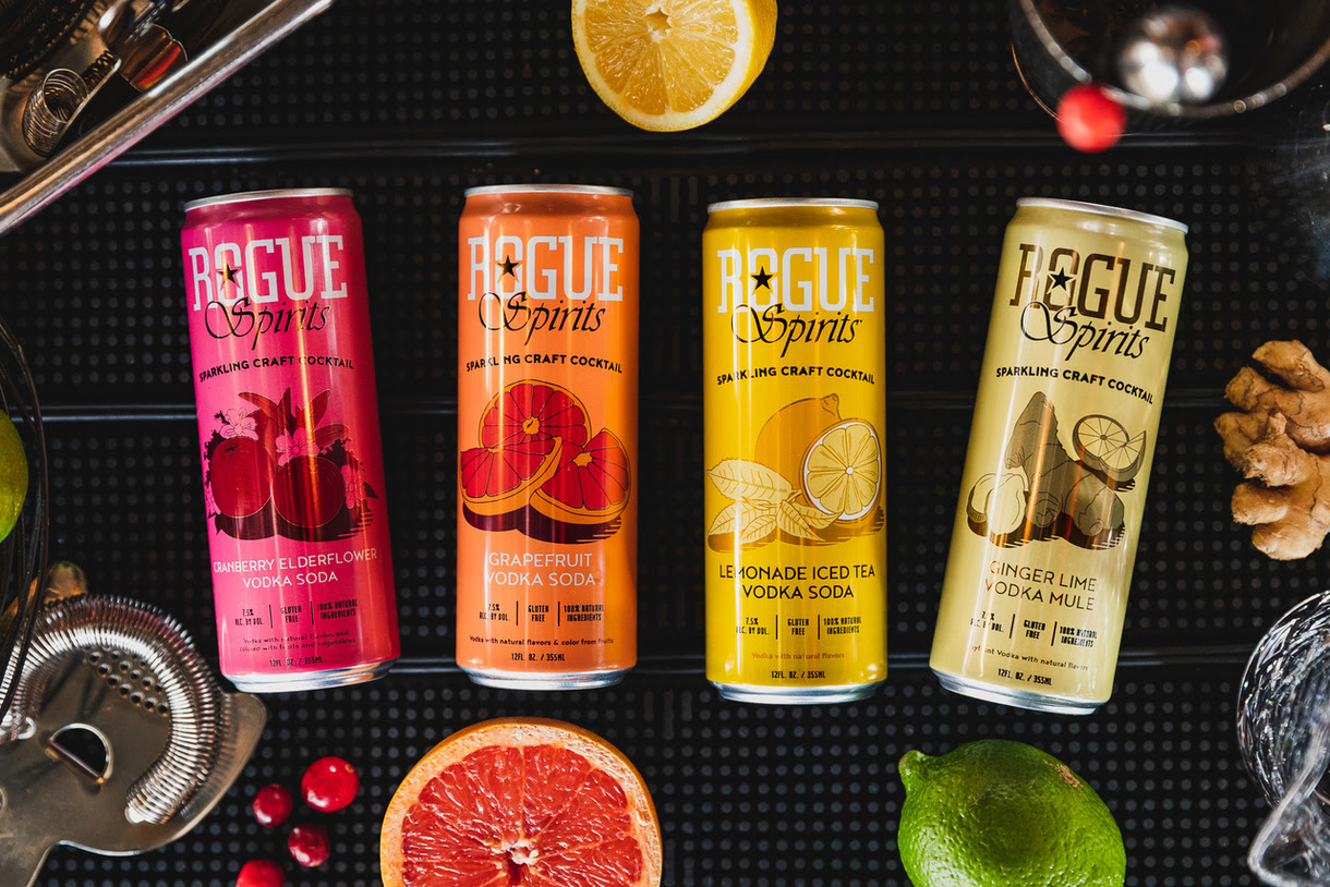 Rogue Ales & Spirits Encourages Fans to ‘Liberate Your Cocktail’ by Enjoying Sparkling Craft Cocktails Anytime, Anywhere