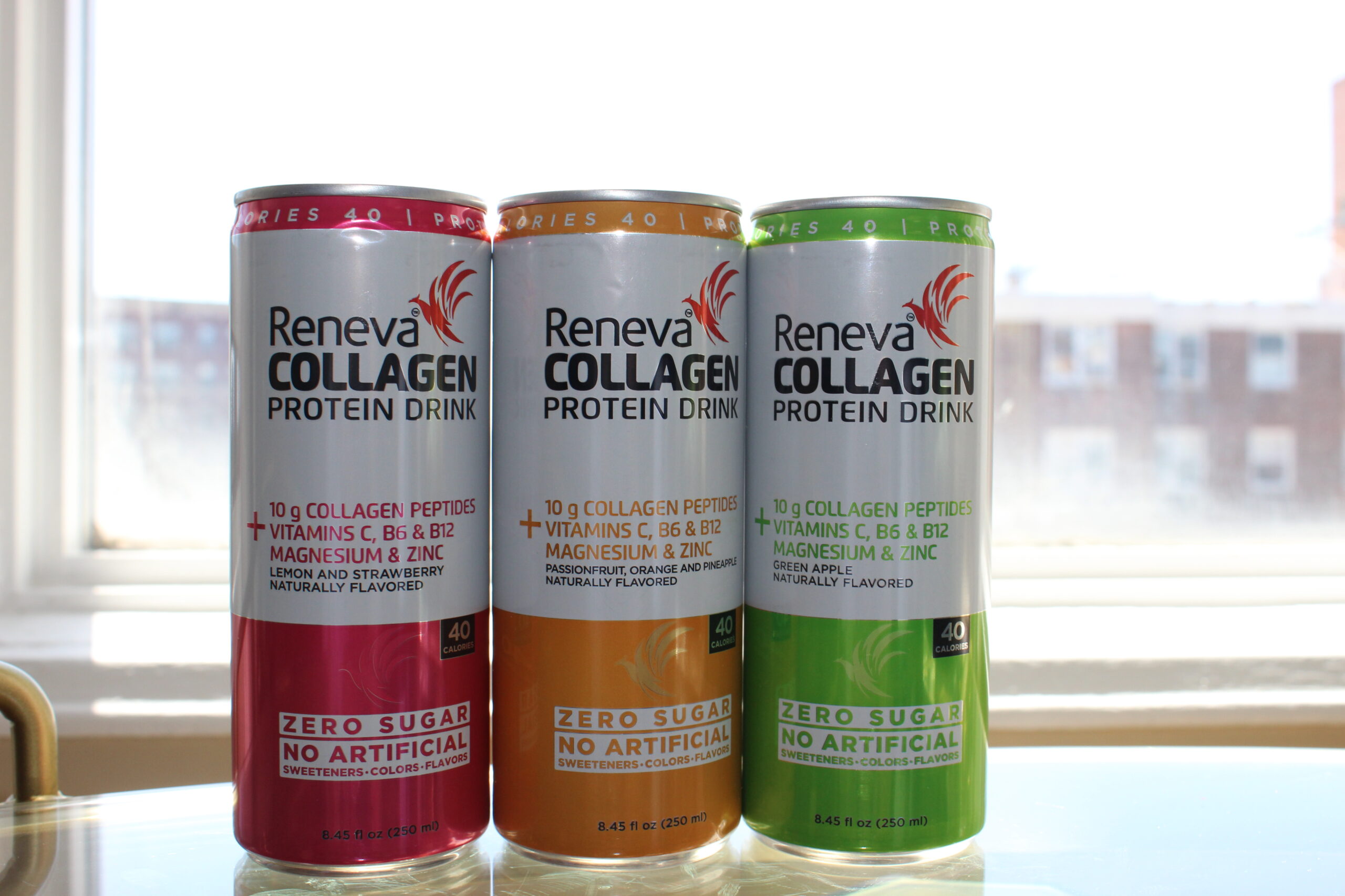 Reneva, A New Delicious Zero Sugar Collagen Protein Drinks