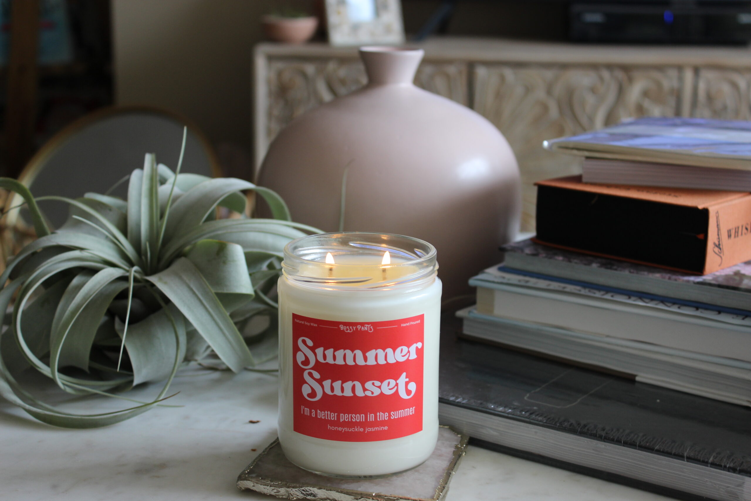 Summer Sunset Candle from Bossy Pants Candle