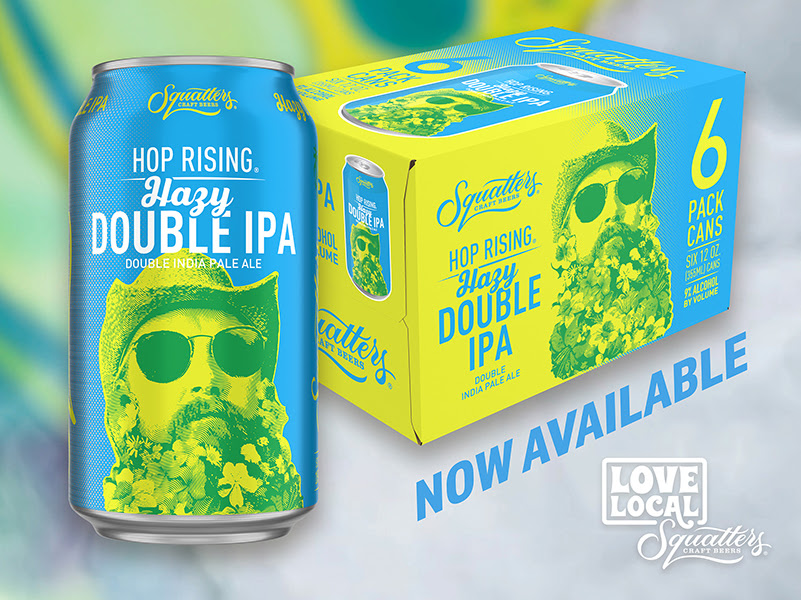 Squatters Craft Beers Releases Hazy Hop Rising Double IPA