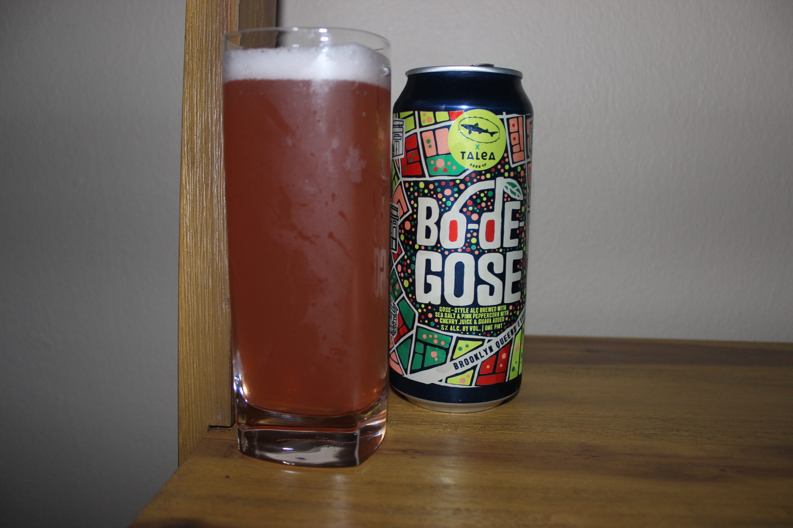 Bo-de-Gose, a limited-edition fruited Gose brewed in collaboration with Dogfish and TALEA Beer Co.