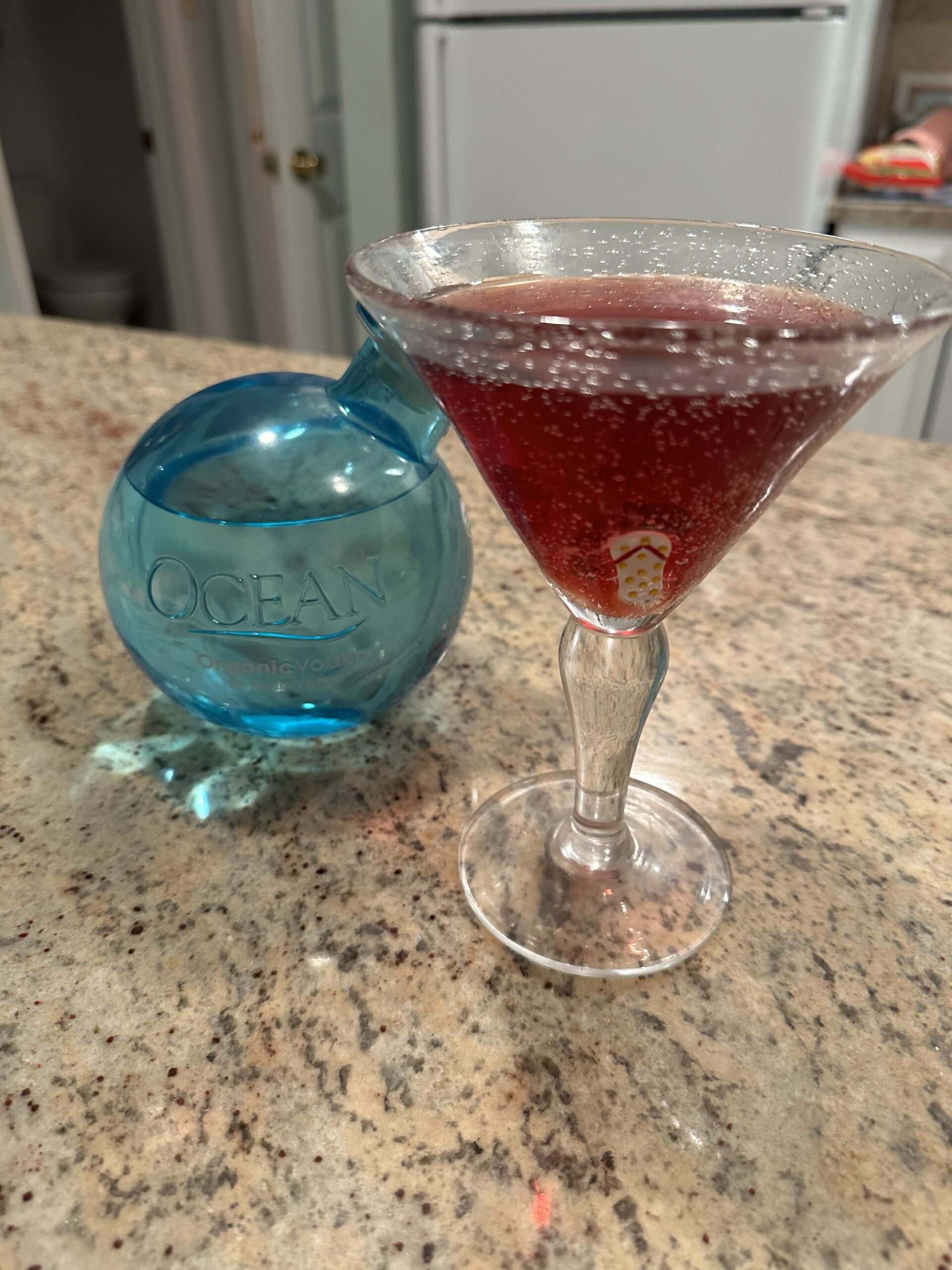 Ocean Organic Vodka & Cranberry